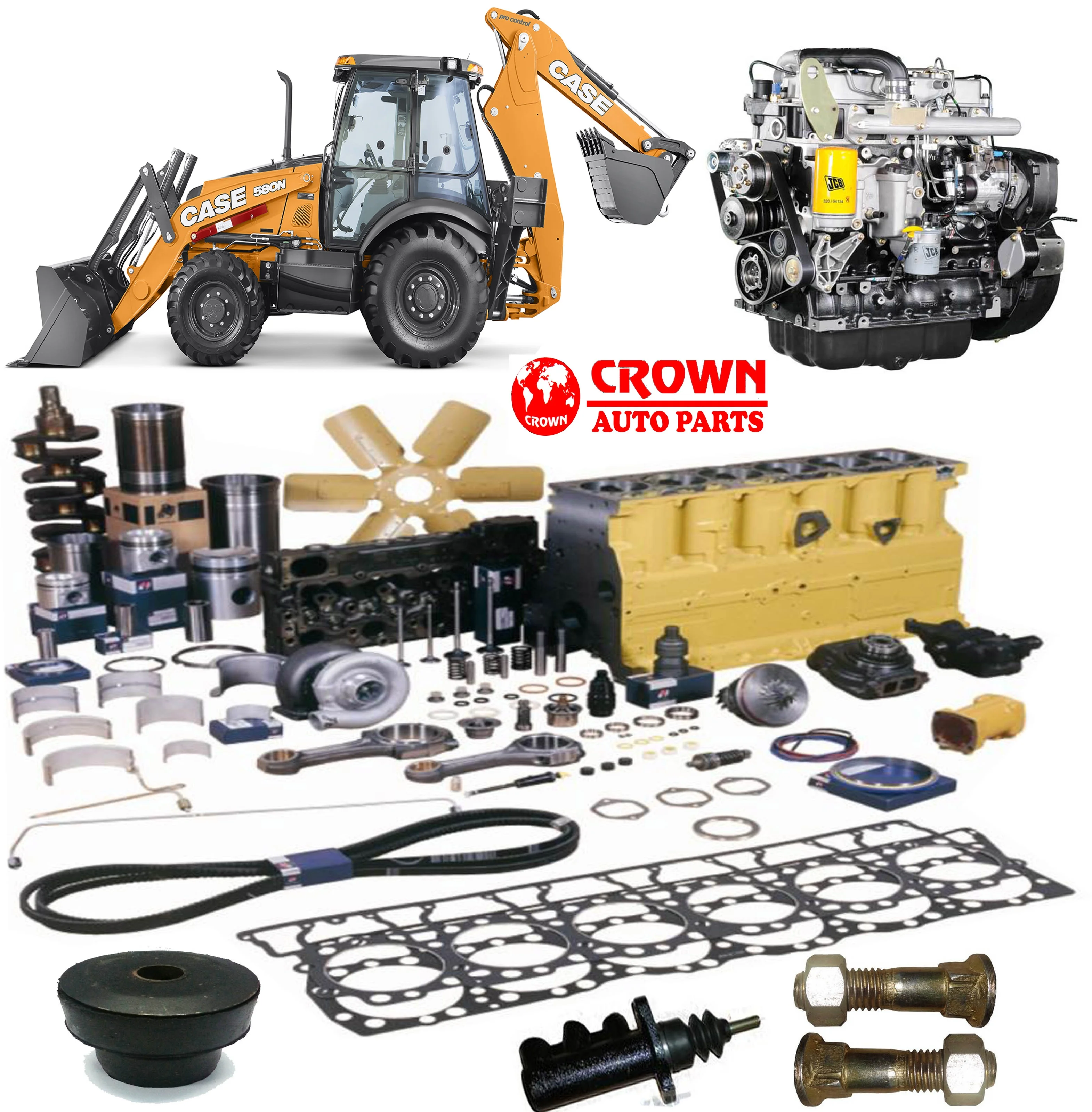 Заводская тормозная колодка комплект 15/104300 15- 104300 15 подходит для jcb строительной землеройной техники запасные части двигателя