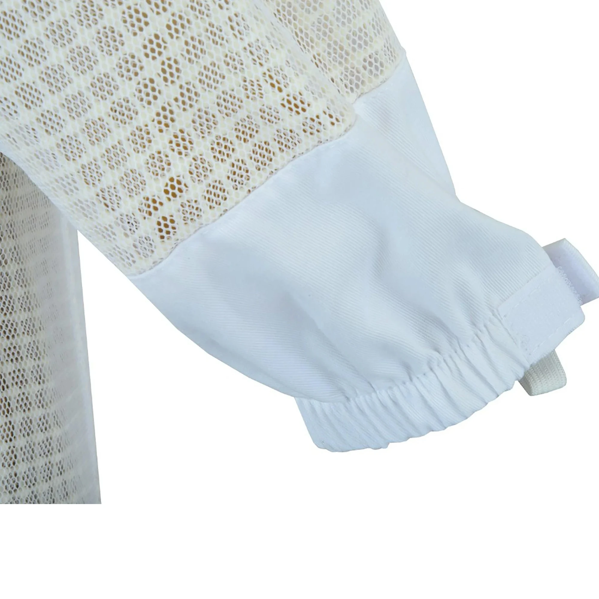 Coffee Color Cotton Beekeeper Protective Suits With Mesh Bee Breathable Suit Honey Bee Suits Unisex Smock Protective Coverall