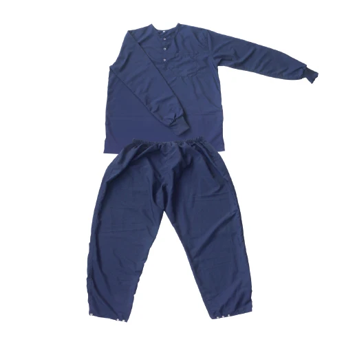 Made in Korea Cleanroom Undergarment Fabrics clean room polyester yarn conductive carbon Teffeta polyester cleanroom fabrics