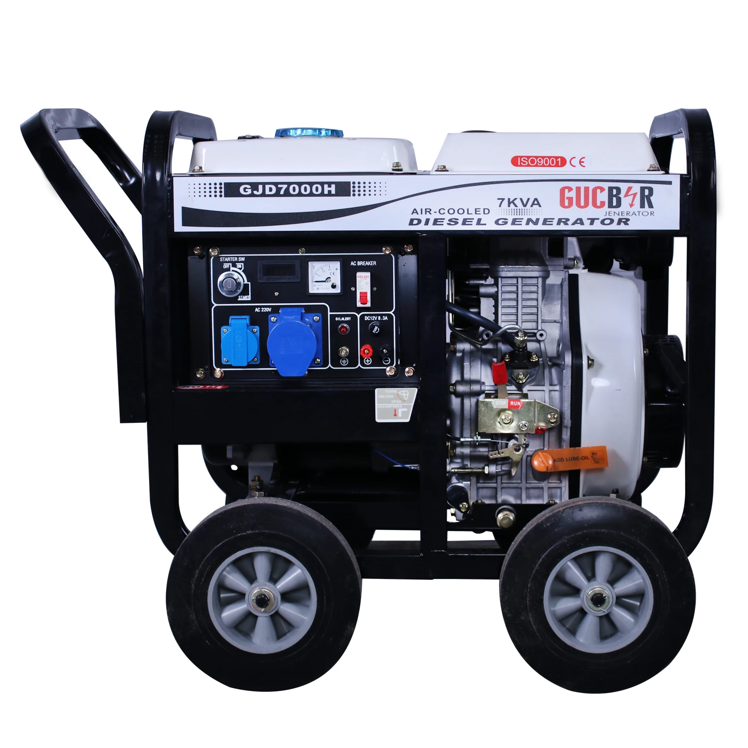 7 KVA PORTABLE DIAESEL GENERATOR Diesel Generator Alternator ATS CB CANOPY SOUNDPROOF OPEN GENSETS Monophase Threephase Silent