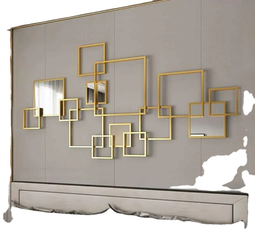 Square Shape Metal Wall Art From The Indian Vendor Available at Cheap Wholesale and Factory Price Decorative Ascent