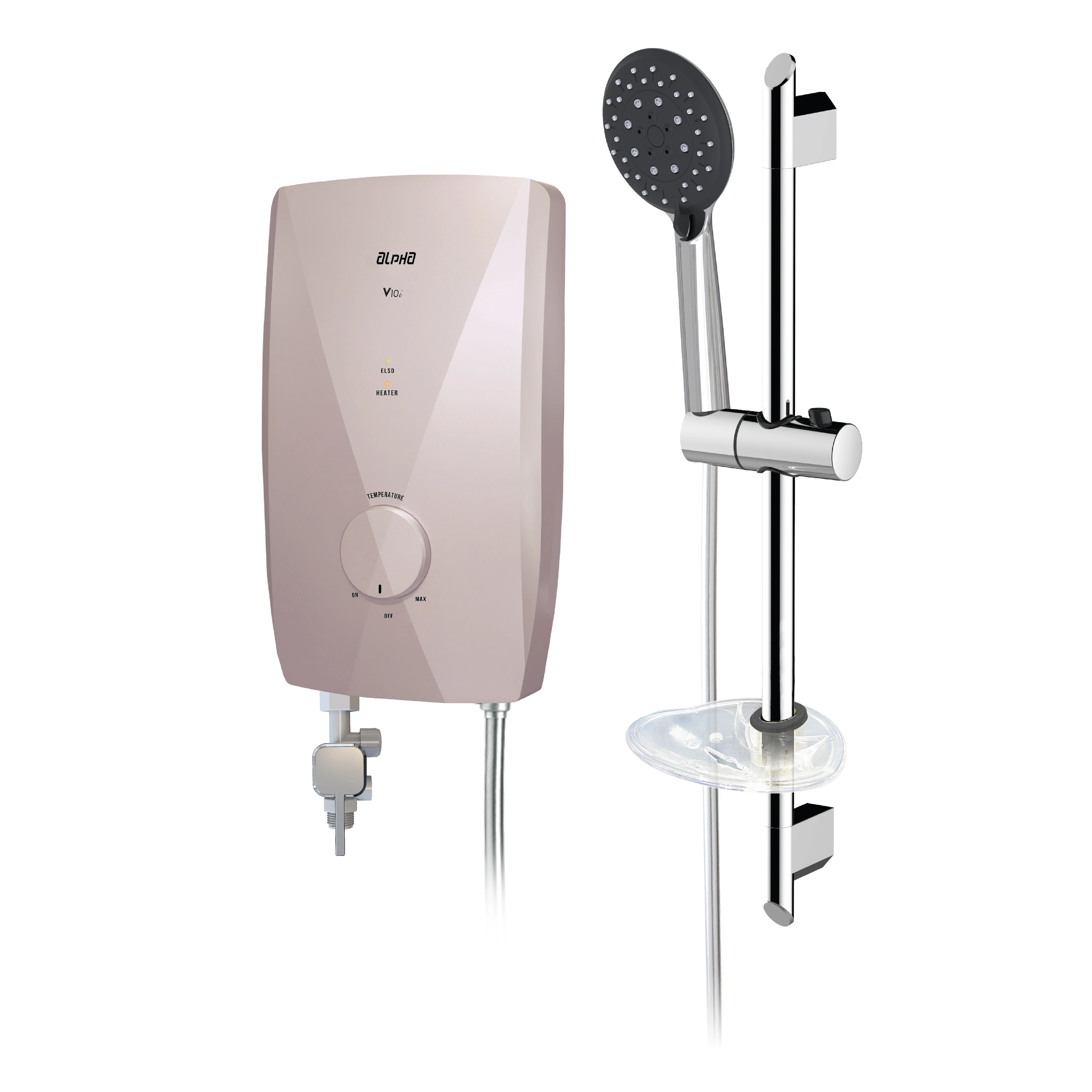 Электрический водонагреватель V10i без резервуара беспрепятственный дизайн для всех ванных комнат отелей популярный дома душа