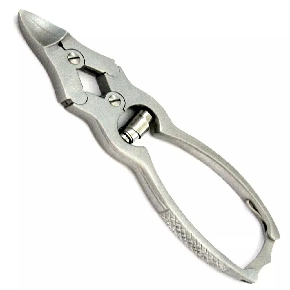 Лидер продаж высококачественные кусачки для маникюра из нержавеющей стали изогнутые ногтей с толстым