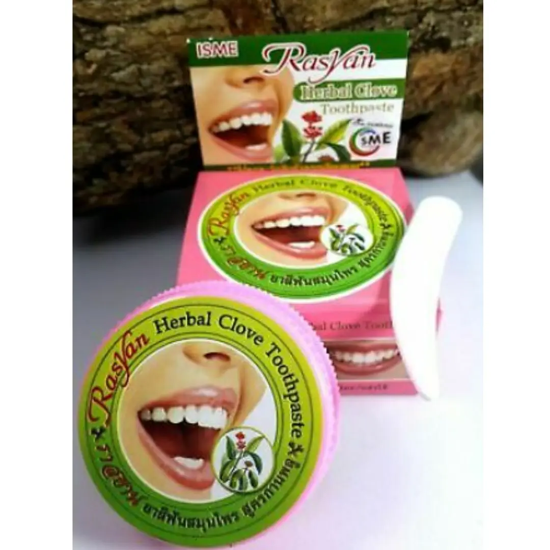 Rasyan ISME Herbal Clove Toothpaste Anti Bacteria Bad Breath, Whitening 25g