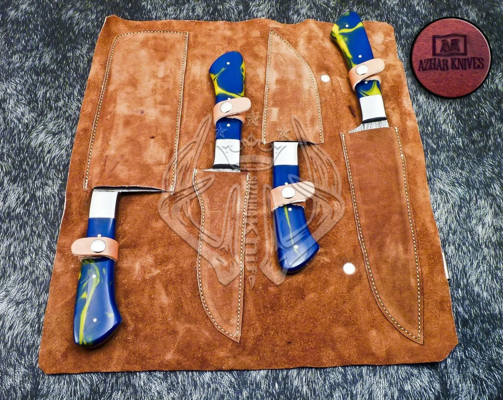 Chefs Knife set Japanese High Quality Damascus Steel Kitchen Sharp Kitchen Knife set