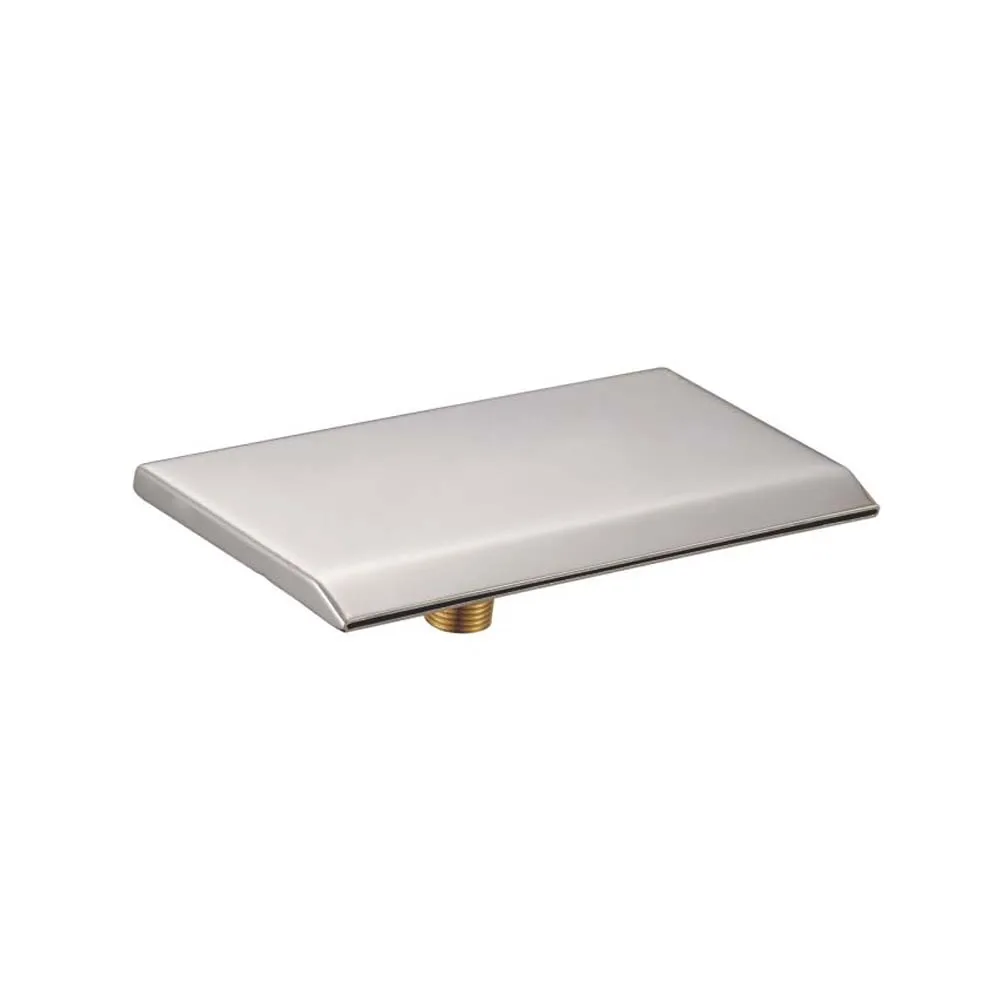 Waterfall Tub Spout G1/2 External Thread SPA Bathroom Pool Swimming Pool Silver Wall Mounted Waterfall Outlet Nozzle