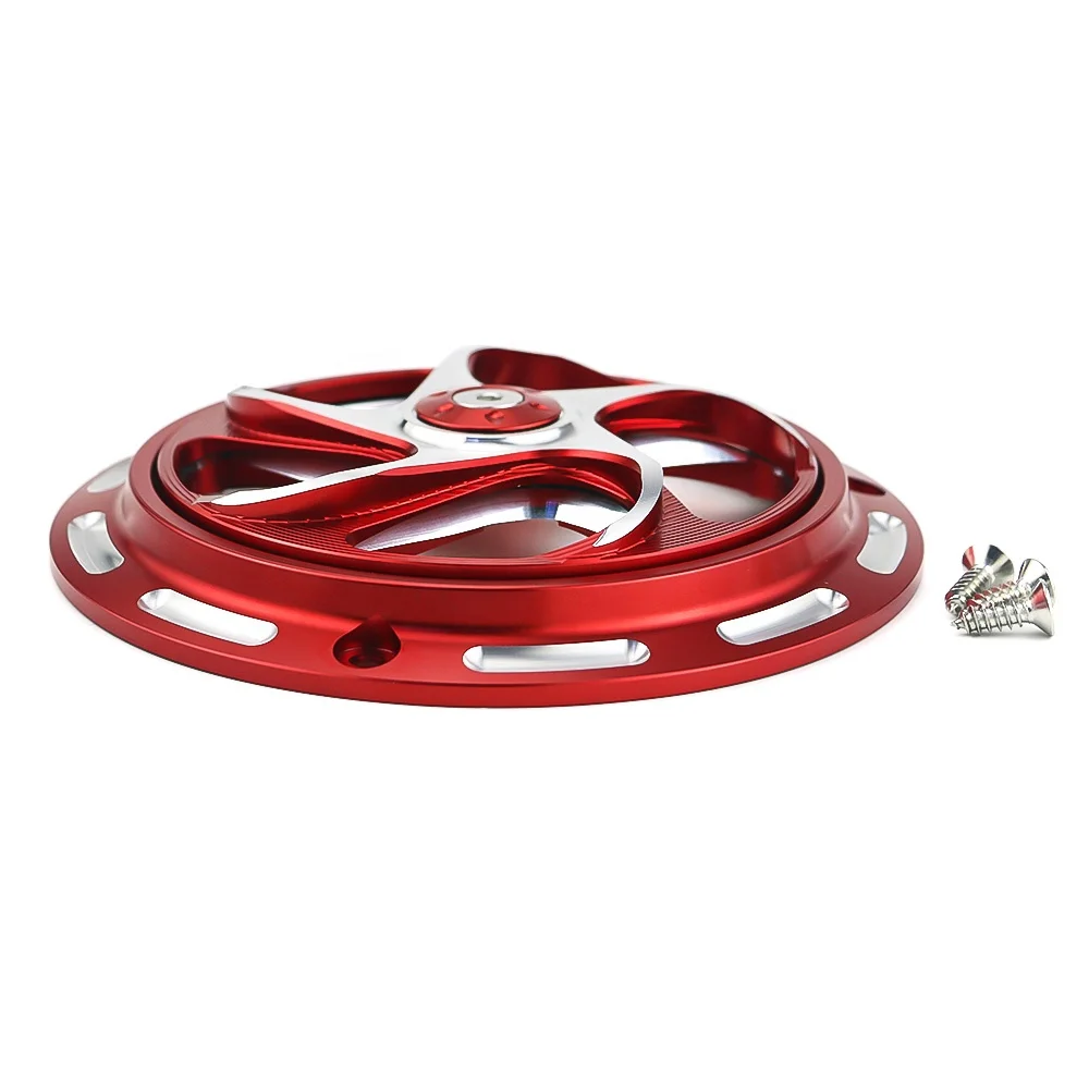 Motorcycle CNC Aluminum Engine Cover Rotatable Cooling Fan Radiator Protective Guard Accessories For Vespa Sprint Primavera 150