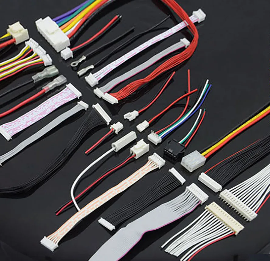 Manufacture 2/3/4/5/6 Pins 1.0 1.25 1.5 2.0 2.54mm Pitch JST ZH PH EH XH Customized OEM ODM Assembly Electric Harness Wire Cable