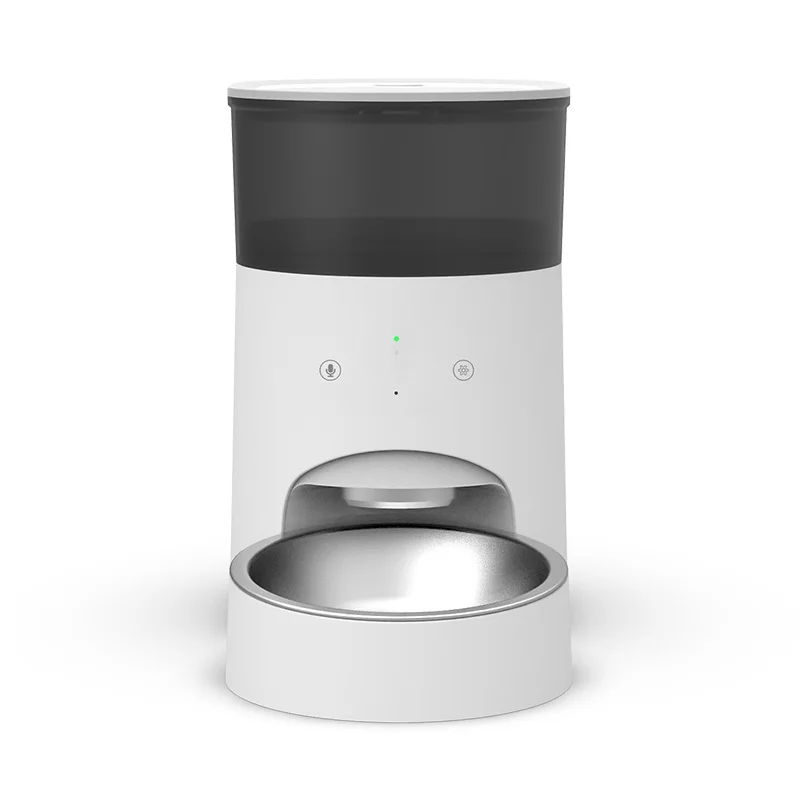 Amazon Hot Sale 4L ABS Mobile Phone Control Automatic Pet Food Dispenser Smart Wifi Dog Cat Feeder