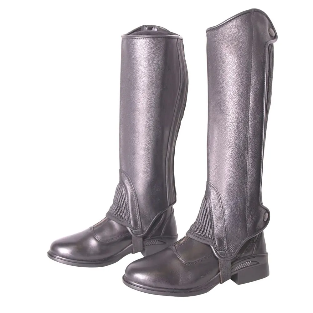 New fashion custom design horse riding chaps unisex half chaps stylish 100% Top High Quality Half Horse Riding Chaps