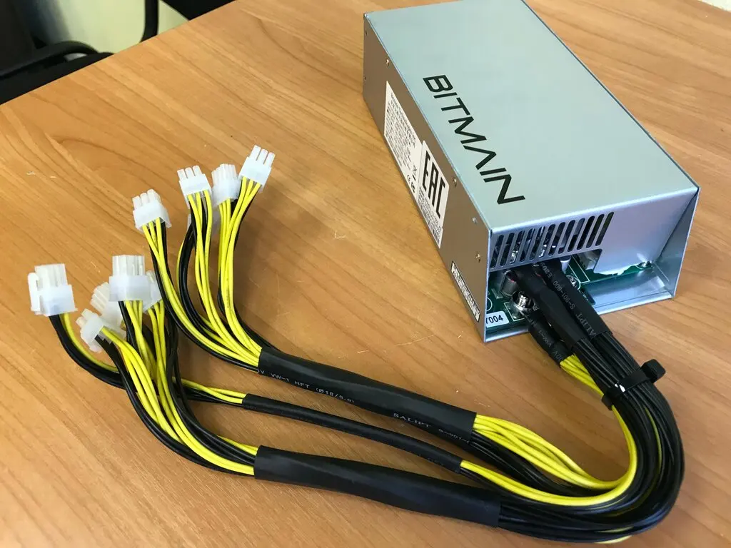 New Original Quanta QCT 1HY9ZZ023T 1600W Power Supply 200-240V