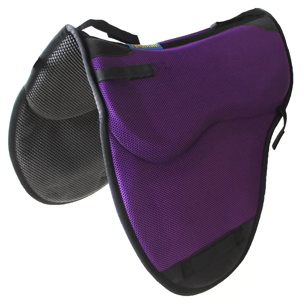 High-Performance Lightweight Western Saddle Pad All-Day Comfort Cotton Filled Anti-Slip and Moisture-Wicking for Horse Riding