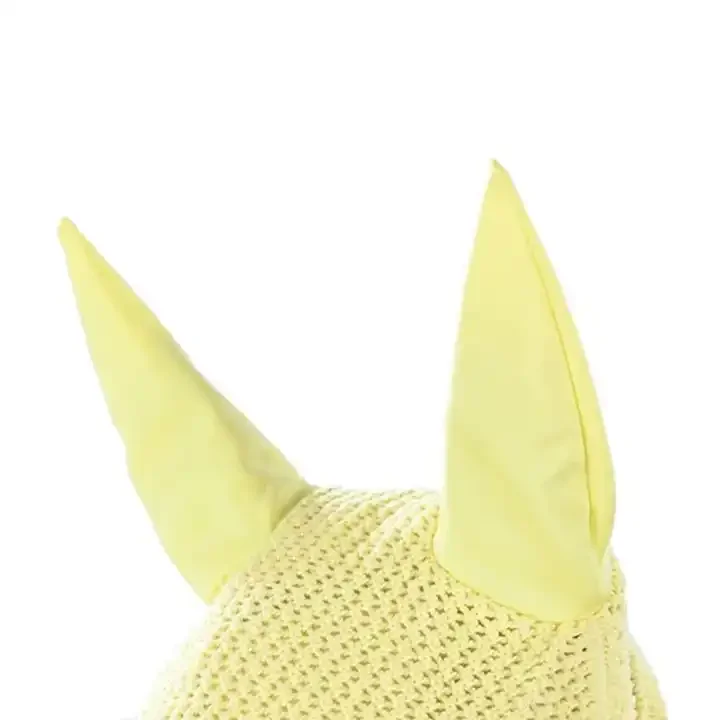 Horse fly mask Anti  Supplies Ergonomics Pet Summer Eye Shield Anti Mosquito Ear Insects Half Face Mesh Fly Protective Cover