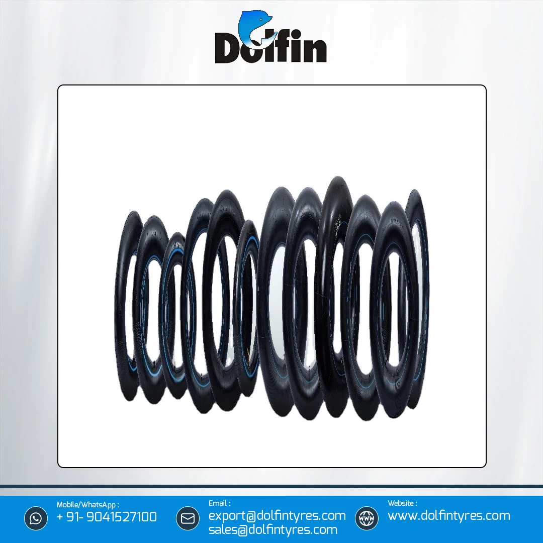 Bulk Selling Dolfin Butyl Car Bias Inner Tubes Size 4.50 -12/5.65-12 for Bias Car Tires at Reasonable Price from India