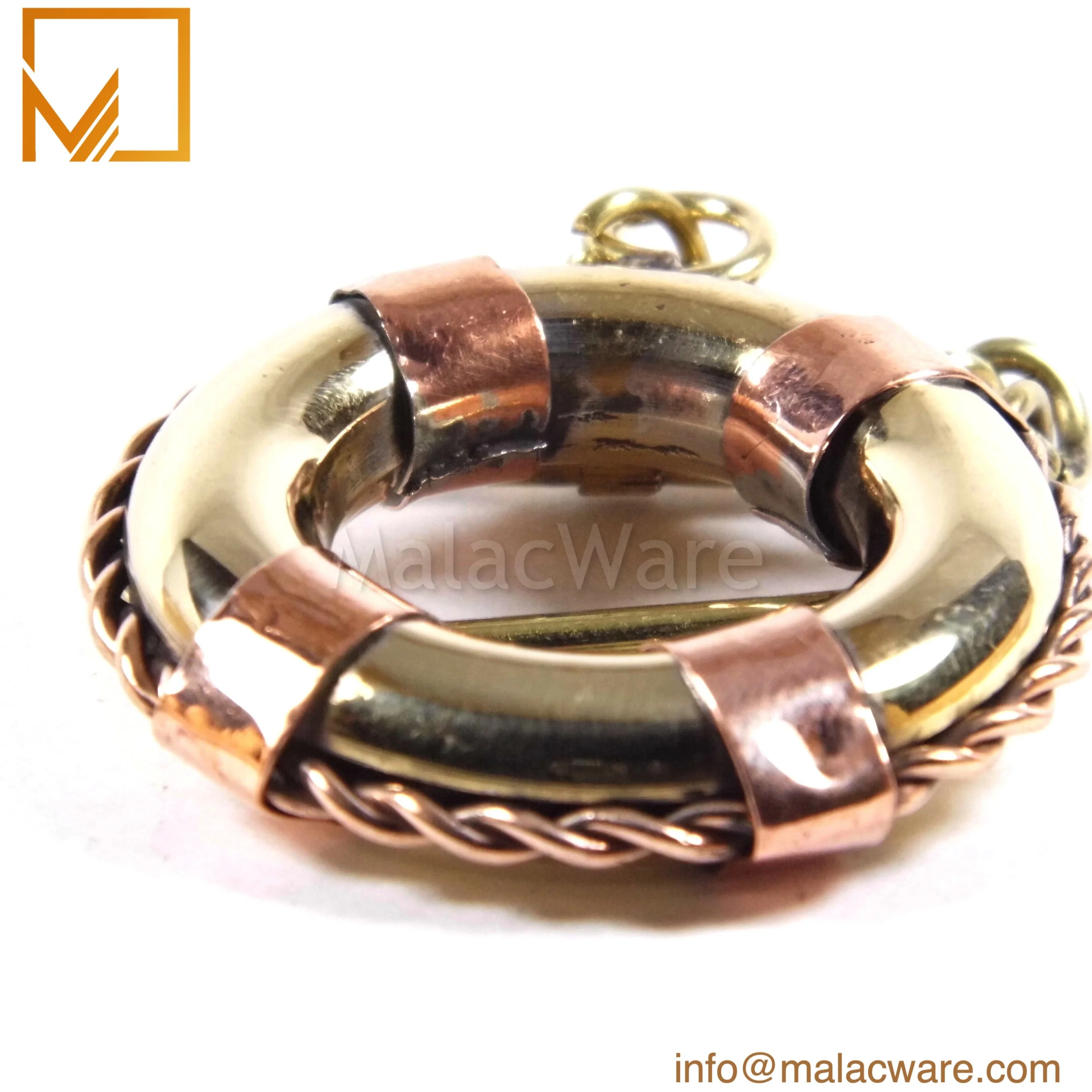 Fancy Look Golden Color Small Umbrella Shape Brass Metal Key Chain Multi Design Wholesale Unique Metal Key Chain