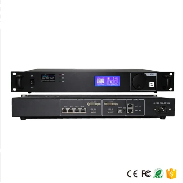 DVI Novastar MCTRL300 MCTRL660 sending card box Nova synchronous controller for led display