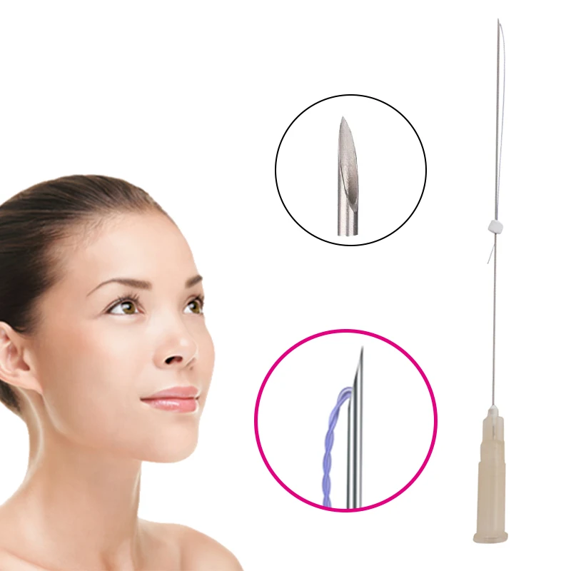 collagen anti-wrinkles best thread absorbable pdo thread needle aesthetic pdo tornado thread