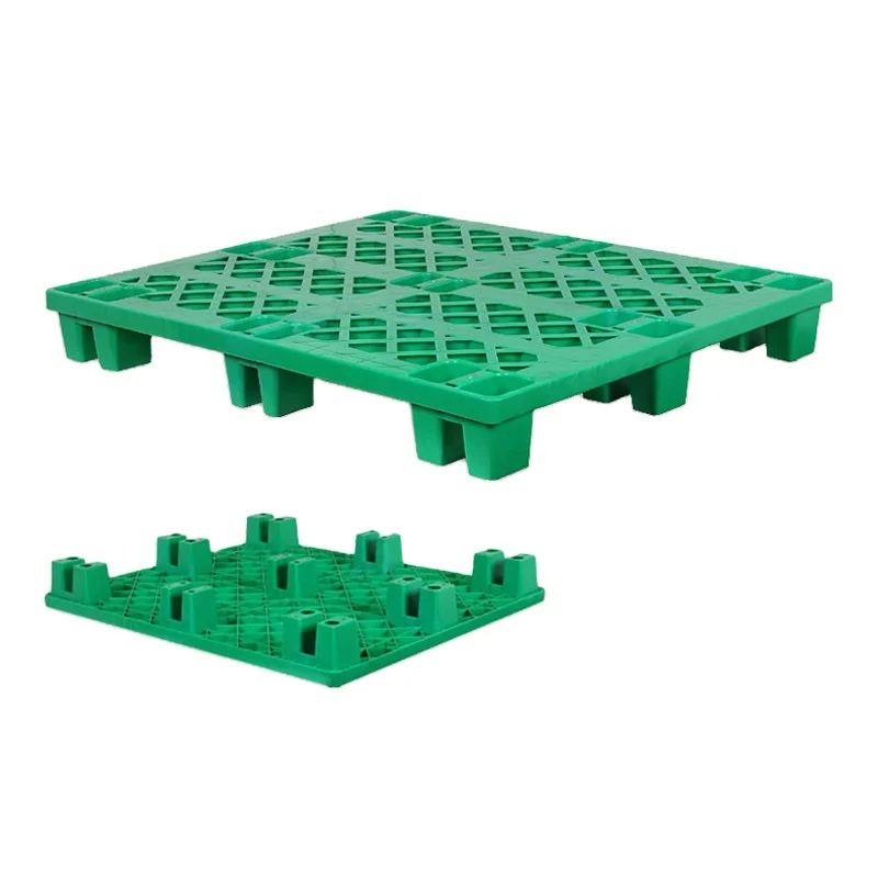 1200*1000 Industrial Heavy Duty Four-way entry Euro Warehouse Forklift Pallet Racking HDPE Cheap Plastic Pallet prices