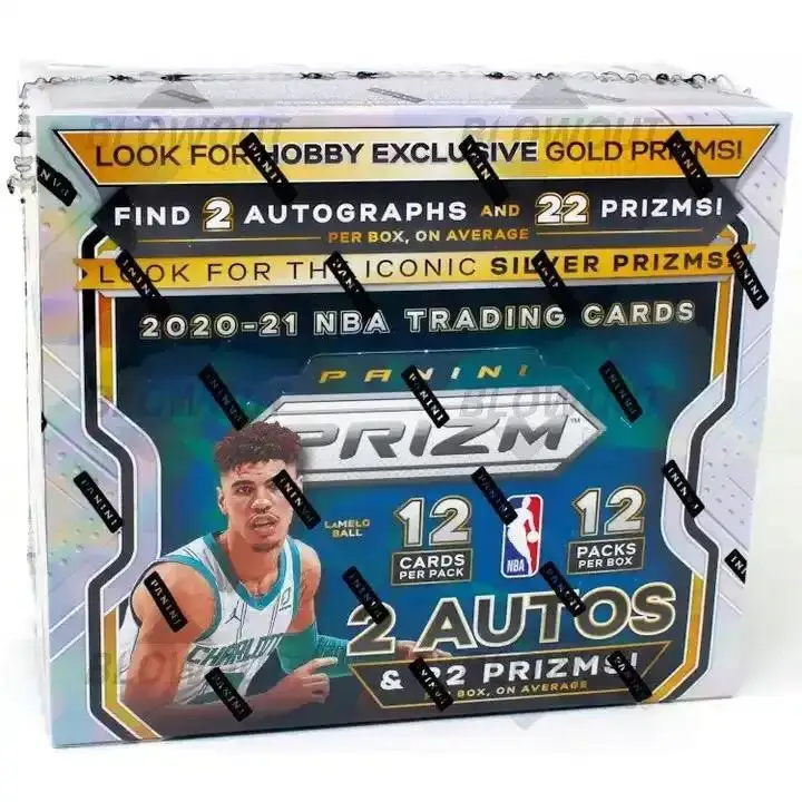 END OF YEAR PROMO Top Sales 2020-21 Panini Priz-ms Basketball Hobby Box 144 Cards With Warranty