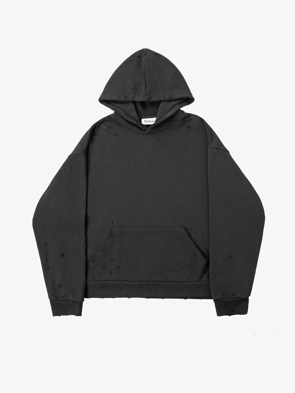 Distressed hoodie  (3)