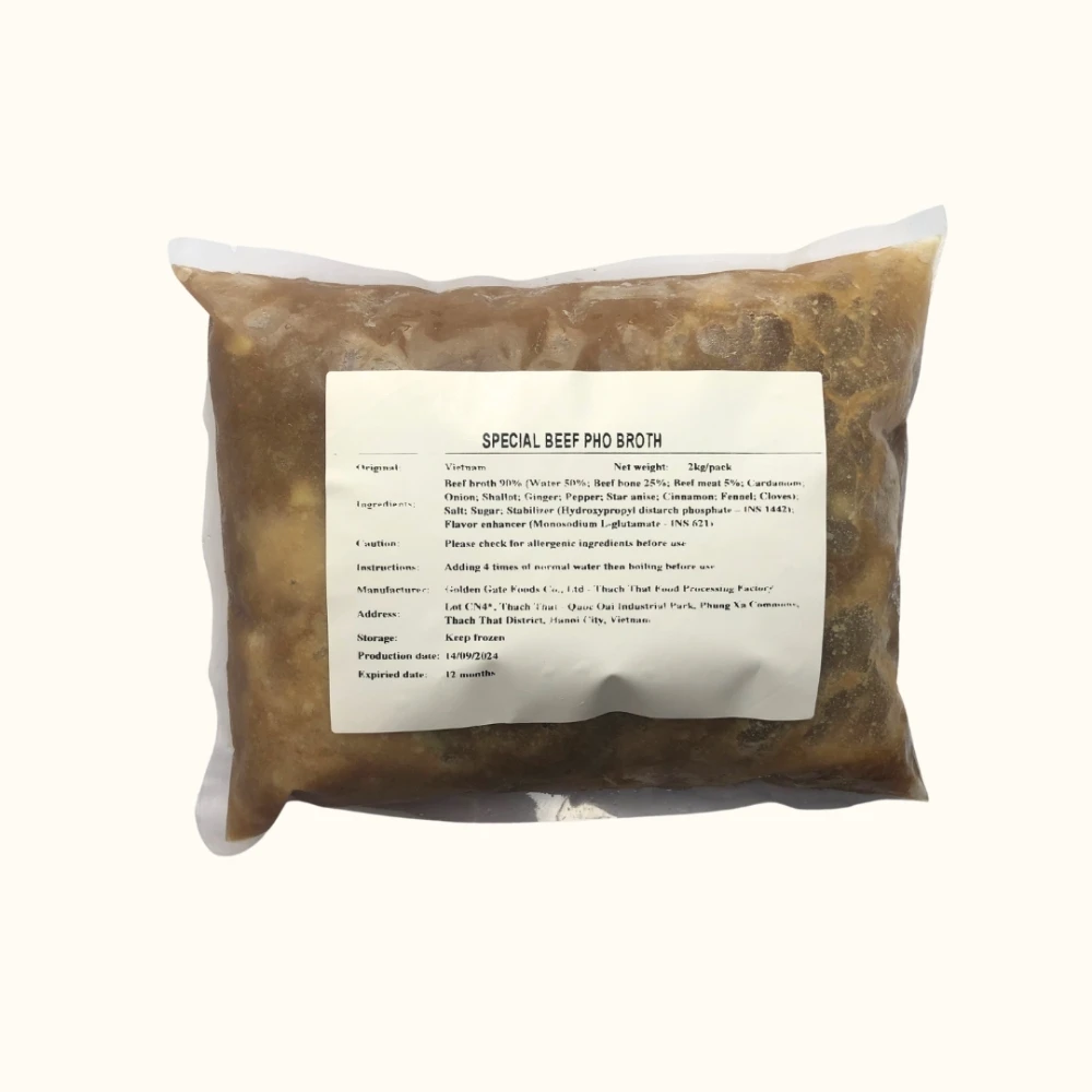Pho Broth High Quality Special Beef Pho Broth Aromatic Instant Soup Ingredients Nutritious Made In Vietnam Manufacturer