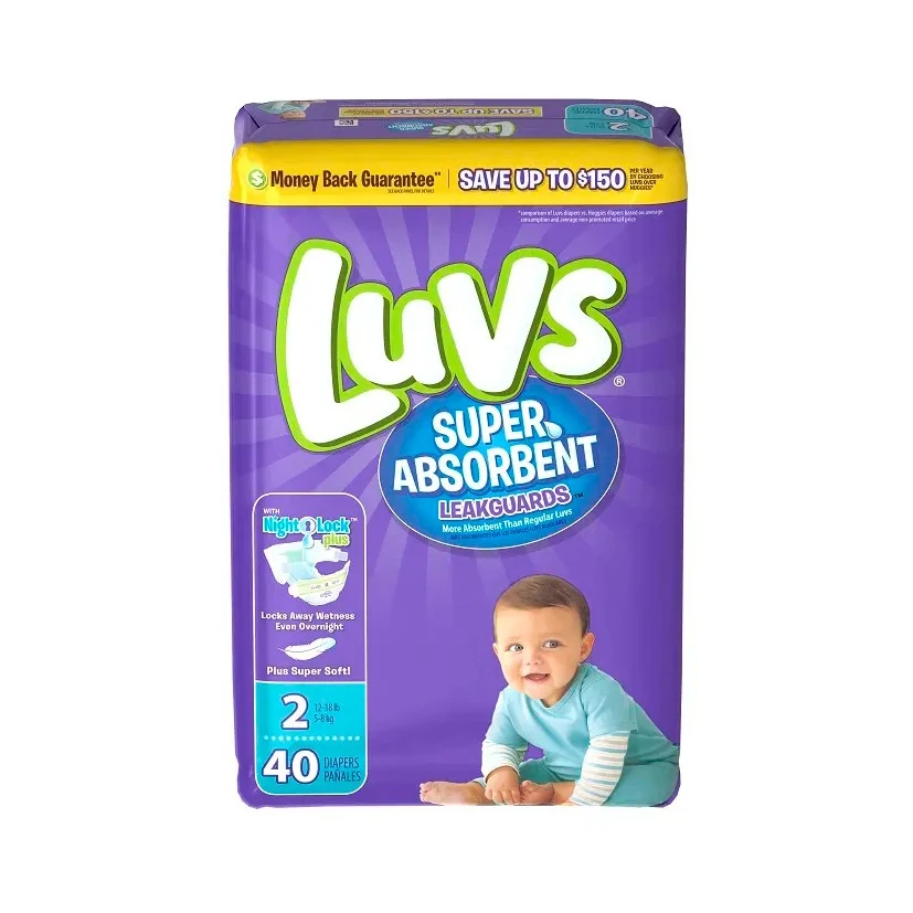 Премиум оптовая продажа LUVS детские подгузники брюки