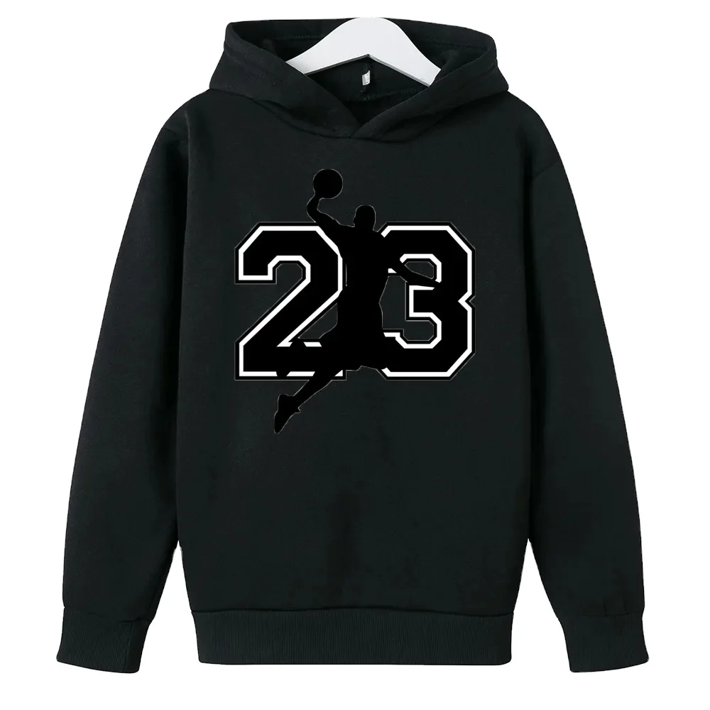 2023 High quality Basketball Hooded Sweater Clothes Sports Hoodies Sweatshirt Child Top Autumn Hoodies Coat Clothing