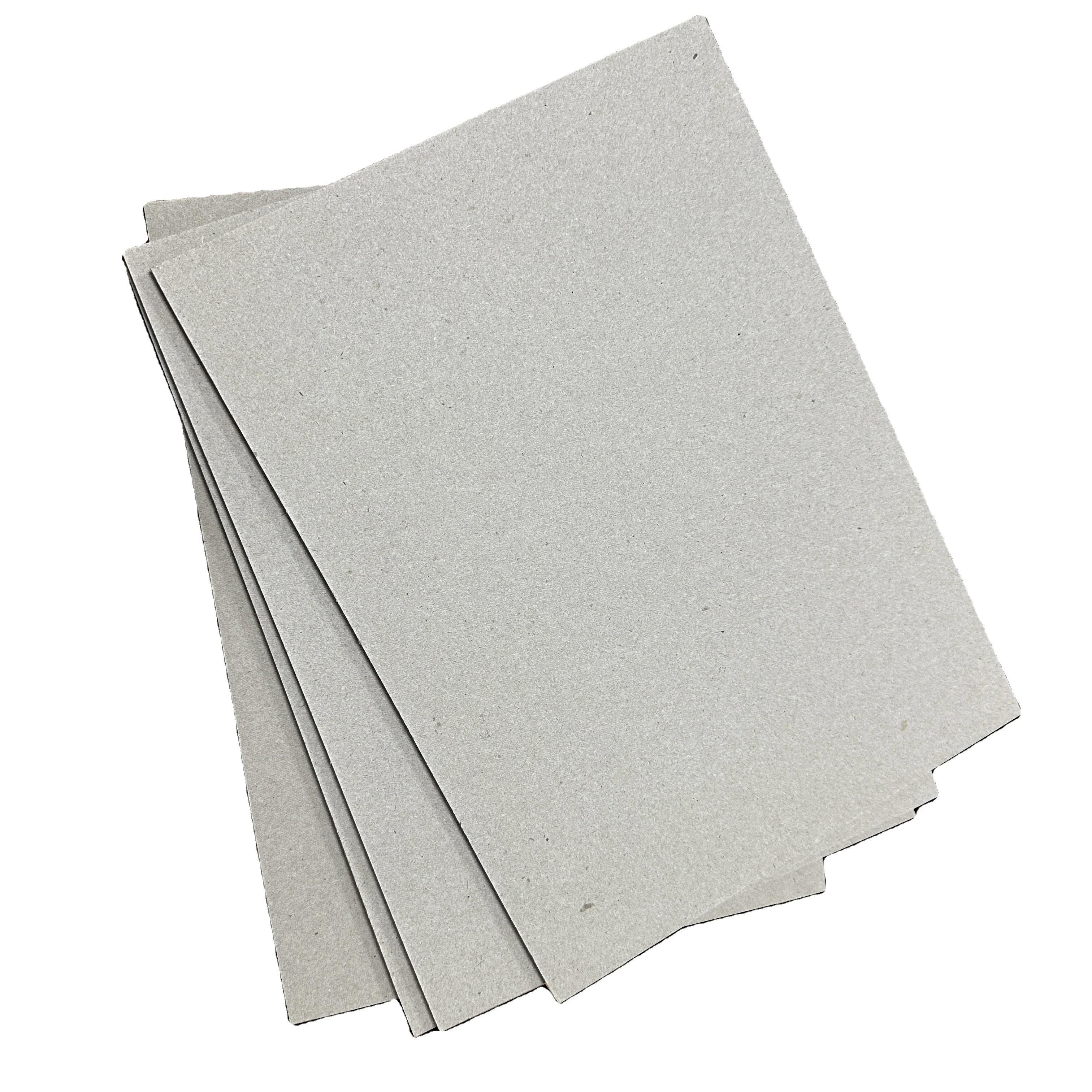 High Quality Certified Recycled 1mm 2mm 3mm Gray Chipboard Paper Sheets