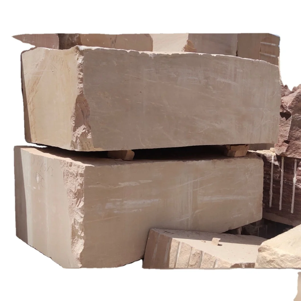 Light pink Sandstone Exterior Design Jodhpur popular sandstone blocks slabs tiles in customized sizes with multiple finishes