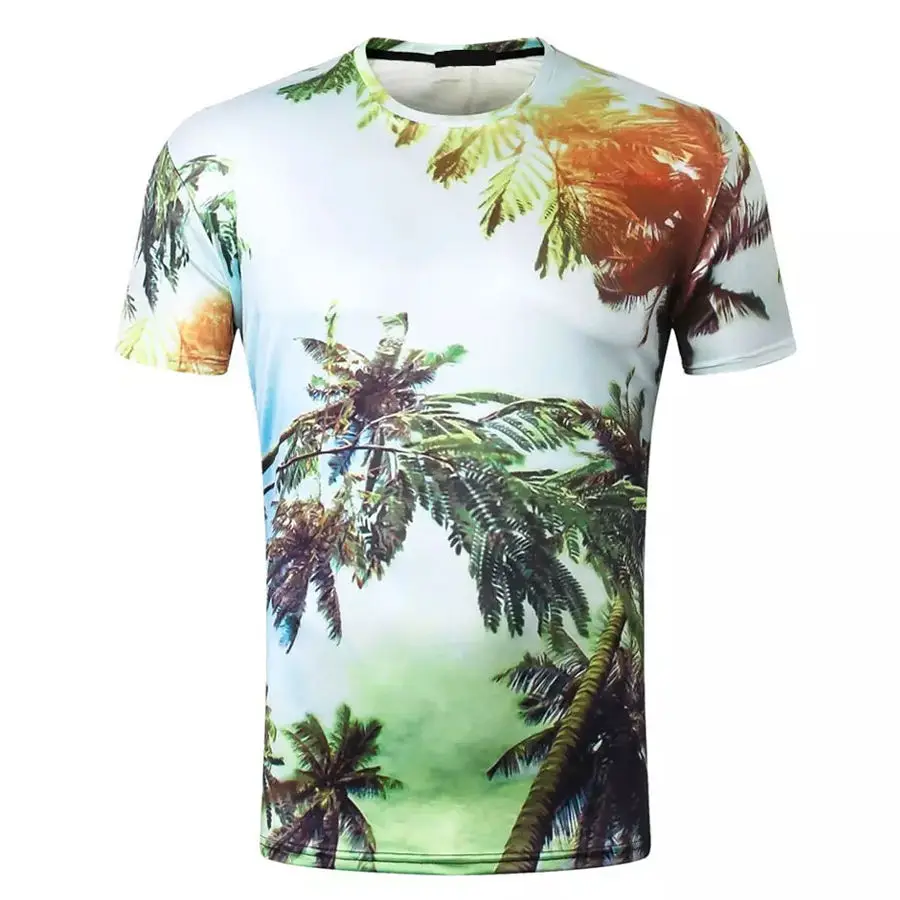 Beautiful Different Style Sublimation Tshirts Customized Sample Plain Shirt For Men Over Sized Short Sleeve