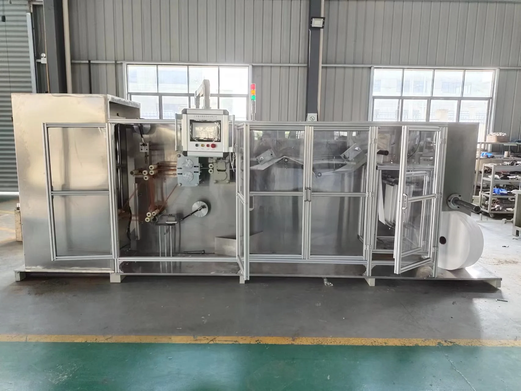 Non-Woven Fabric Disposable Travel Coin Compressed Cotton Towels Compression Machine