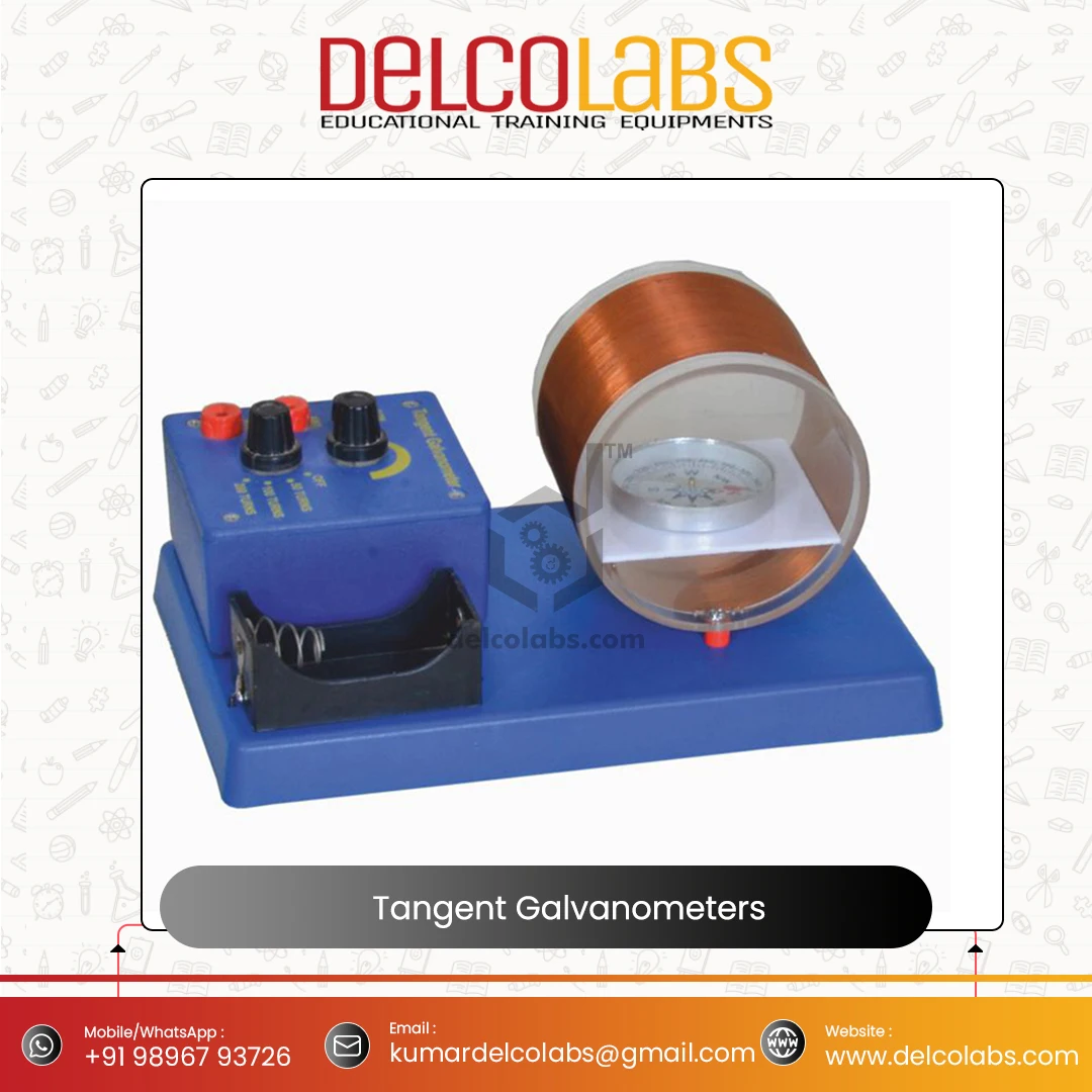 Physics Laboratory Supply Law Apparatus for Teaching Analog Tangent Galvanometer at Good Market Price
