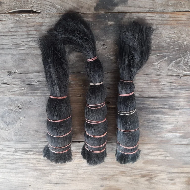 Best Quality Buffalo tail hair real/cow and bull tail hairs for making brush