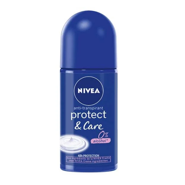 NIVEA Protect & Care Antiperspirant for Women No Ethyl Alcohol Roll-on spray 50ml
