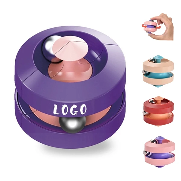 Fidget Orbit Ball Pinball Gyro Cube Toy Engaging and Relaxing Stress Relief Toy for All Ages Executive Toy