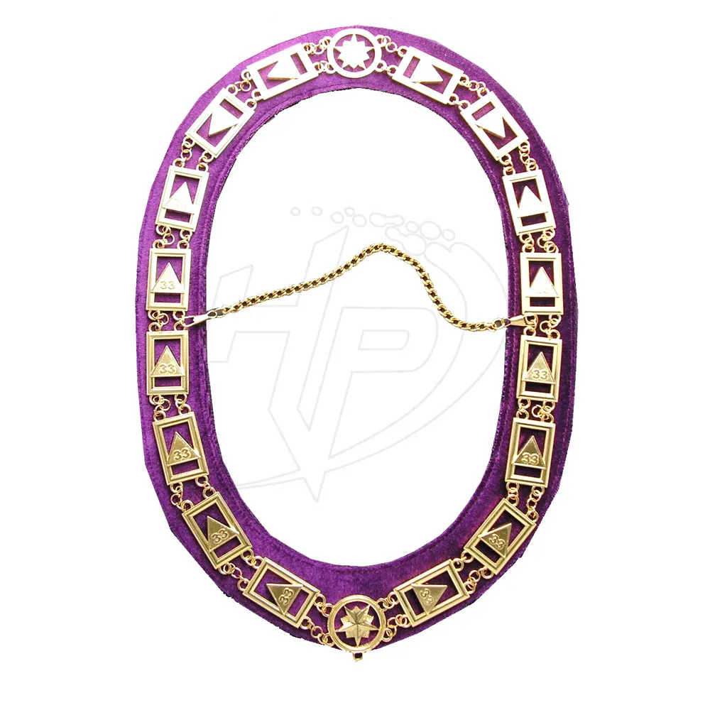 Masonic главный цепной ошейник на заказ оптовая продажа масонский