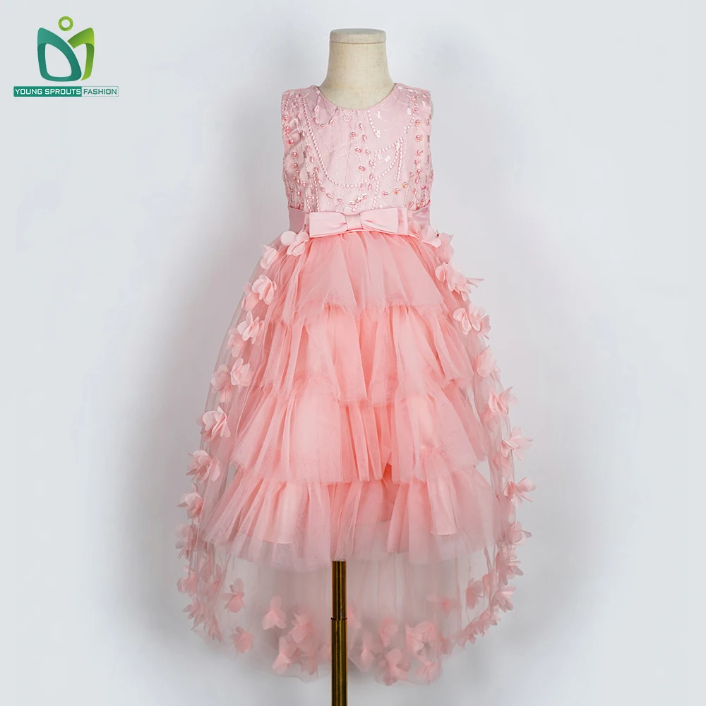 Classy Cute Beautiful Kids Gown Summer 6 Year Old Baby Girl Dresses
