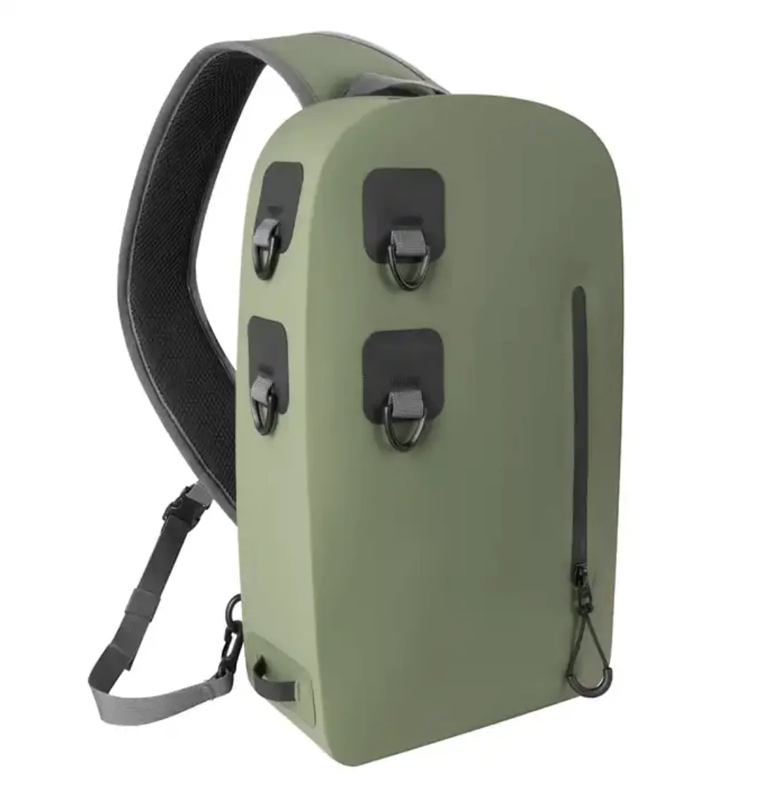 SOLO WILD IPX7 водонепроницаемый завод нейлоновый двухсторонний ТПУ покрытие спортивный Слинг Сумка для рыбалки