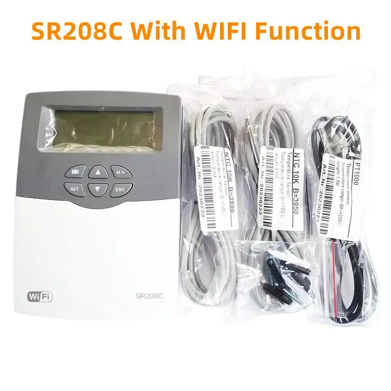 SR208 с Wi-Fi солнечным контроллером для солнечного нагревателя под давлением