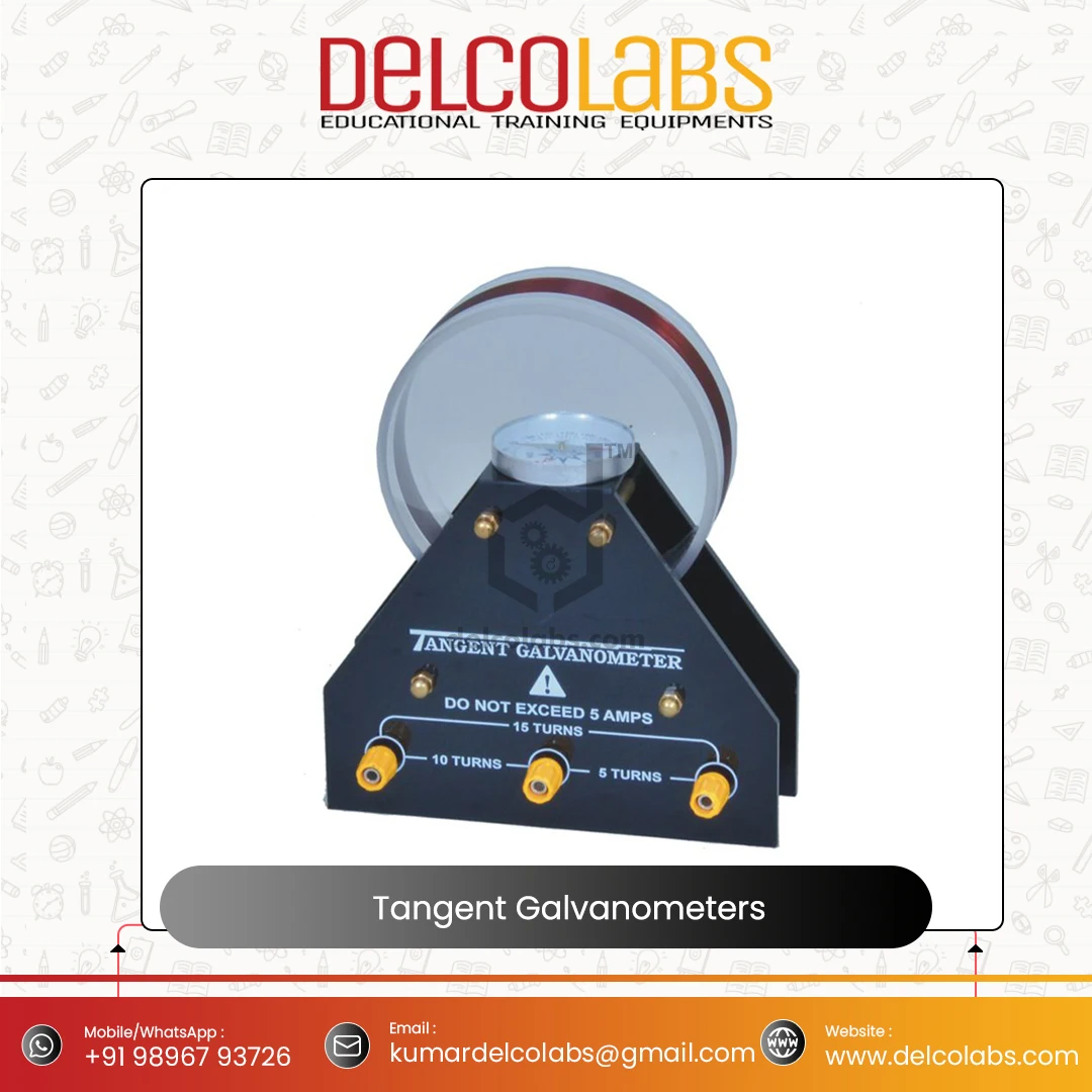 Physics Laboratory Supply Law Apparatus for Teaching Analog Tangent Galvanometer at Good Market Price