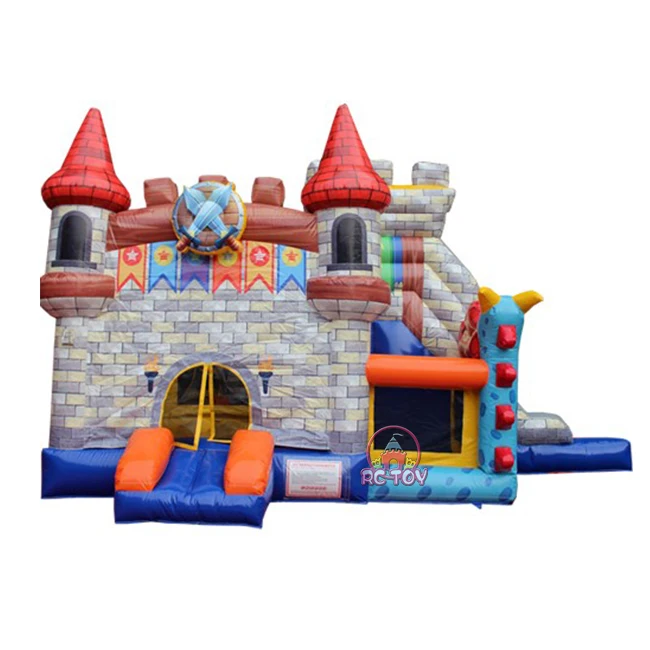 Children Inflable Castillo Inflatable Jumping Castle Bouncer with Slide Combo Bouncer Bouncy Castle