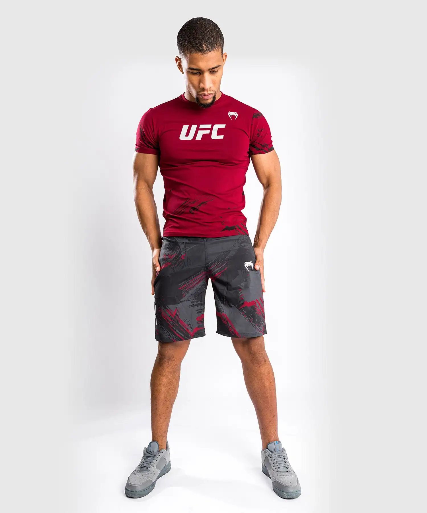 Stretch MMA Kickboxing Shorts Sportswear Gym Shorts with Side SlitsCustomer Sublimation 4 Way
