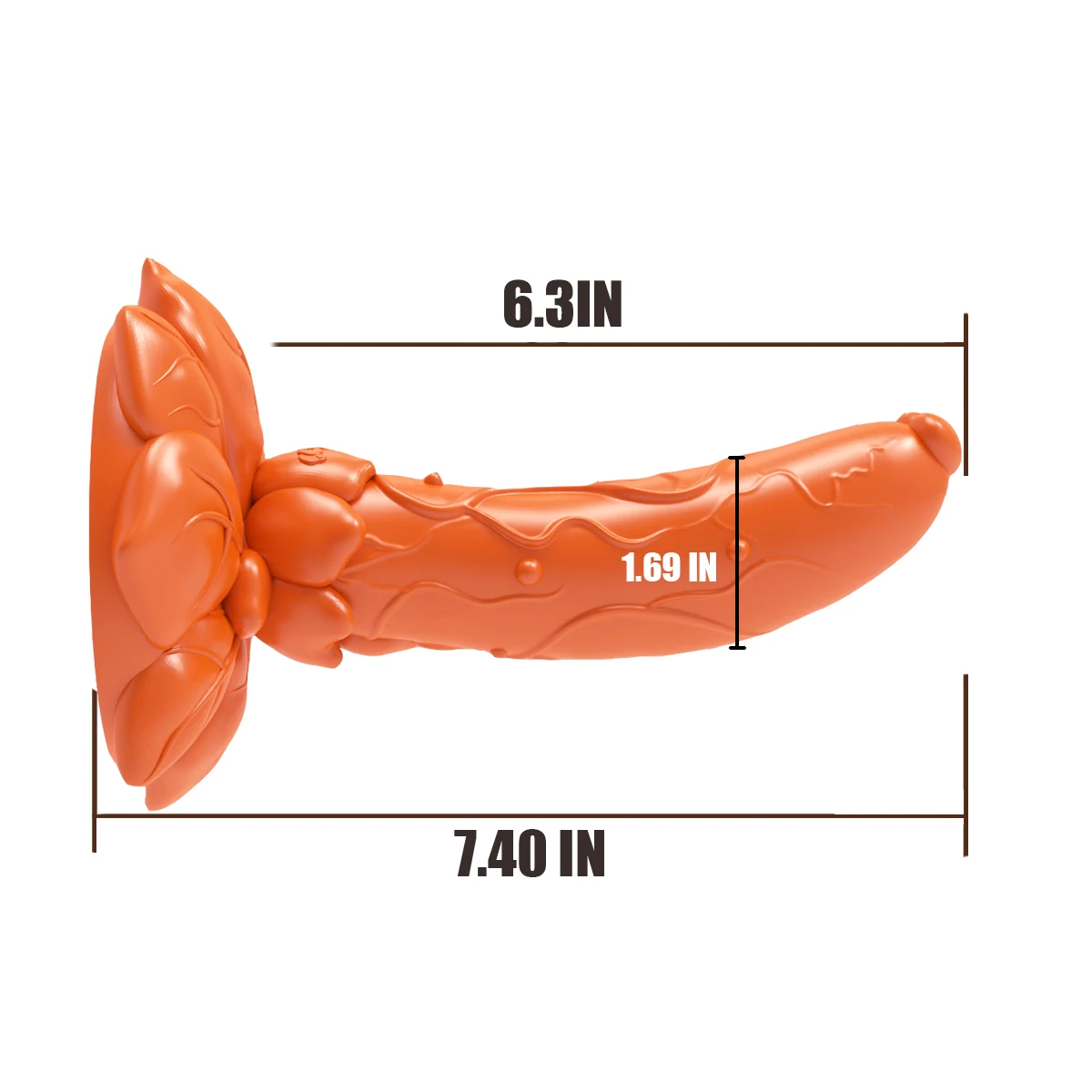 Aimitoy Wholesale  Rose Shape Flower Toys Sex Adult Fantasy Big Anal Silicone Dildo Sex Toys for Woman Monster Sex Toys Dildos