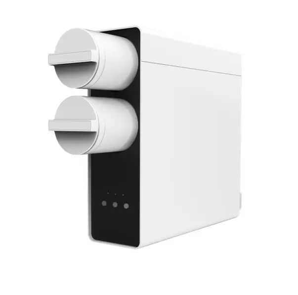 High production reverse osmosis system by direct flow 1000GPD tankless with one filter one high capacity membrane with faucet