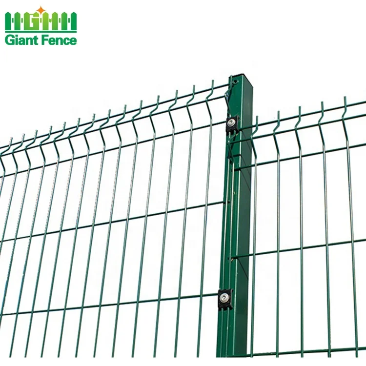 Outdoor Garden Wire Mesh Fences for Sale Welded Wire Mesh Galvanized 3D PVC Steel Frames Security Punching Service Included