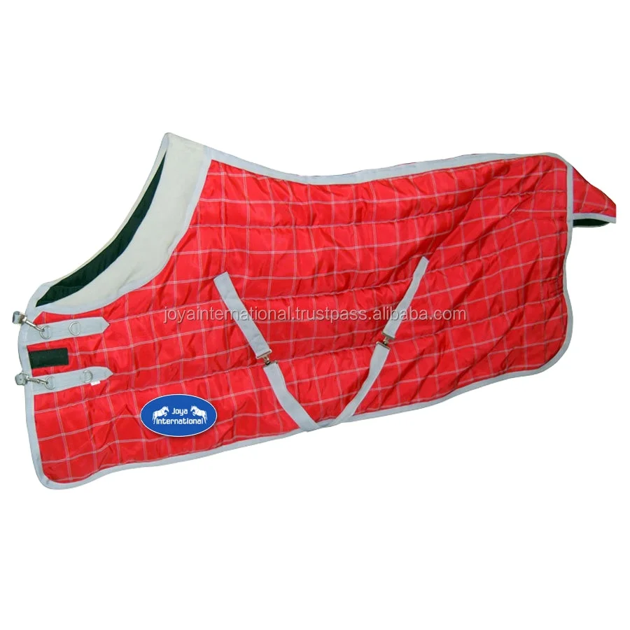 Horse Cover 25O GSM Filling Factory Wholesale Price pp Cloth Stable Horse Sheet Blanket Rug  New Pice