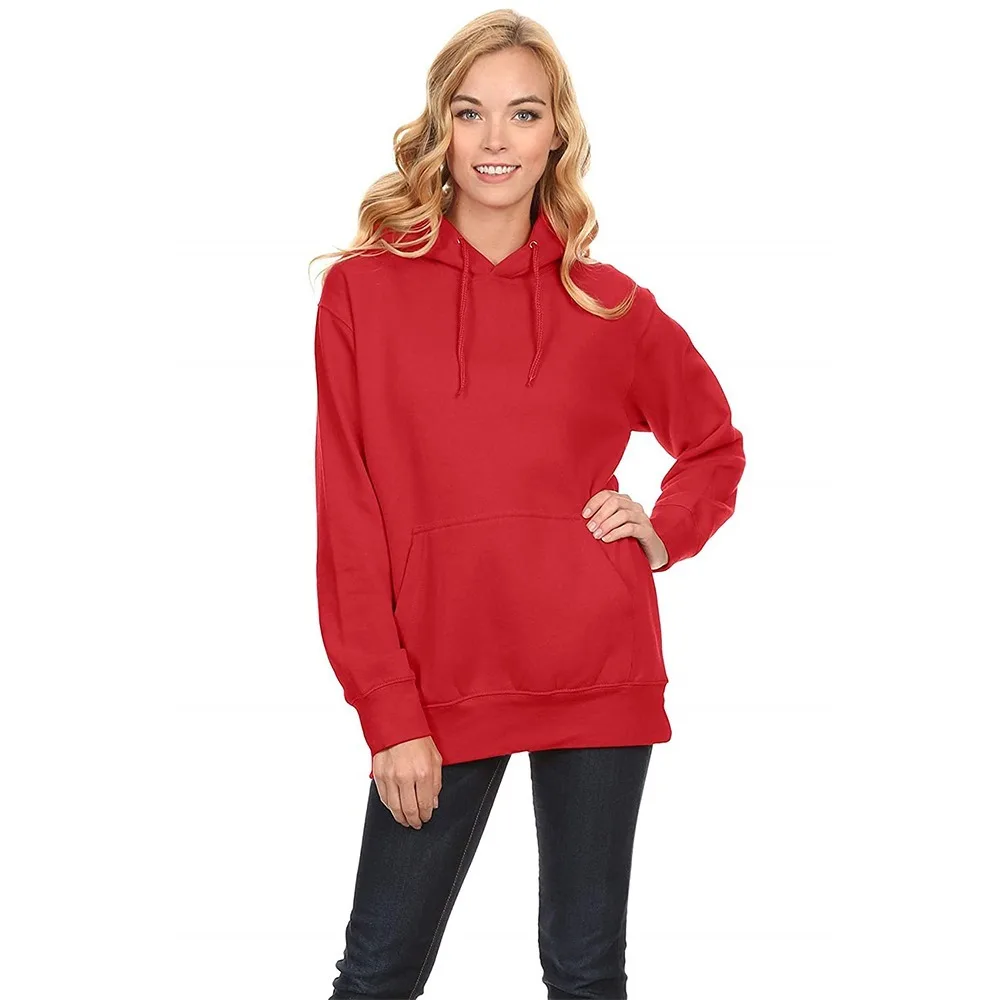 High Quality Custom Gym Hoodies for Women Wholesale OEM Logo Design Cotton Hoodie Long Sweatshirt for Winter Season XS Size