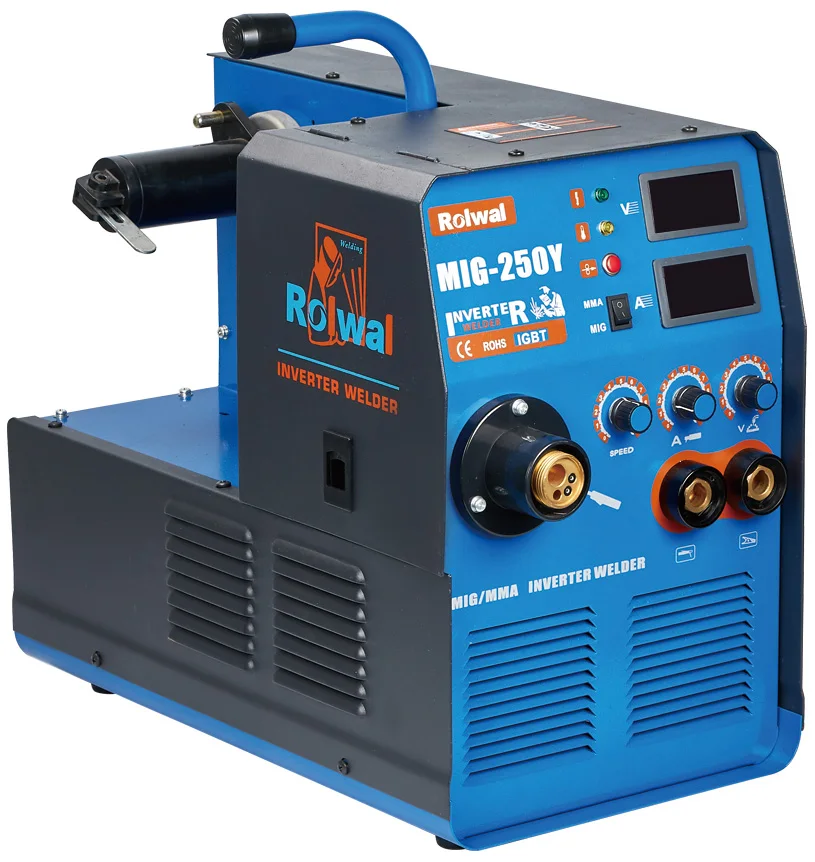 MIG250Y MIG315Y MIG MAG MMA 250Amp 315Amp  Co2 Gas Shielded IGBT Inverter Welding Machine  15kgs wire feeder