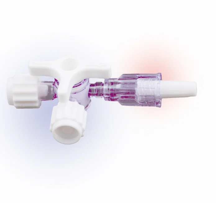 China Direct supply medical devices Medical Disposable Hospital UseThree way lipid resistant valve stopcock