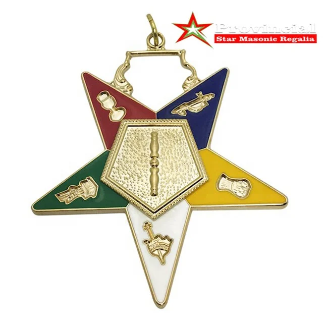 2022 Custom Ribbon High Quality Regalia Masonic Regalia Sashes Moire Ribbon Hand Made Embroidery Custom OEM